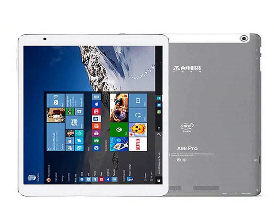Teclast X98 Pro Genuine Win10+Android 5.1 9.7 2048*1536 Dual OS/Boot Tablet PC Intel Atom Cherry Trail Z8500 Quad Core 4G 64G-in Tablet PCs from Computer