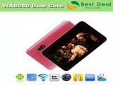 New Arrival 7 VIA 8880 Tablet PC Android 4.2 512MB/4GB 800*480 Capacitive Screen Dual Camera HDMI USB-in Tablet PCs from Computer