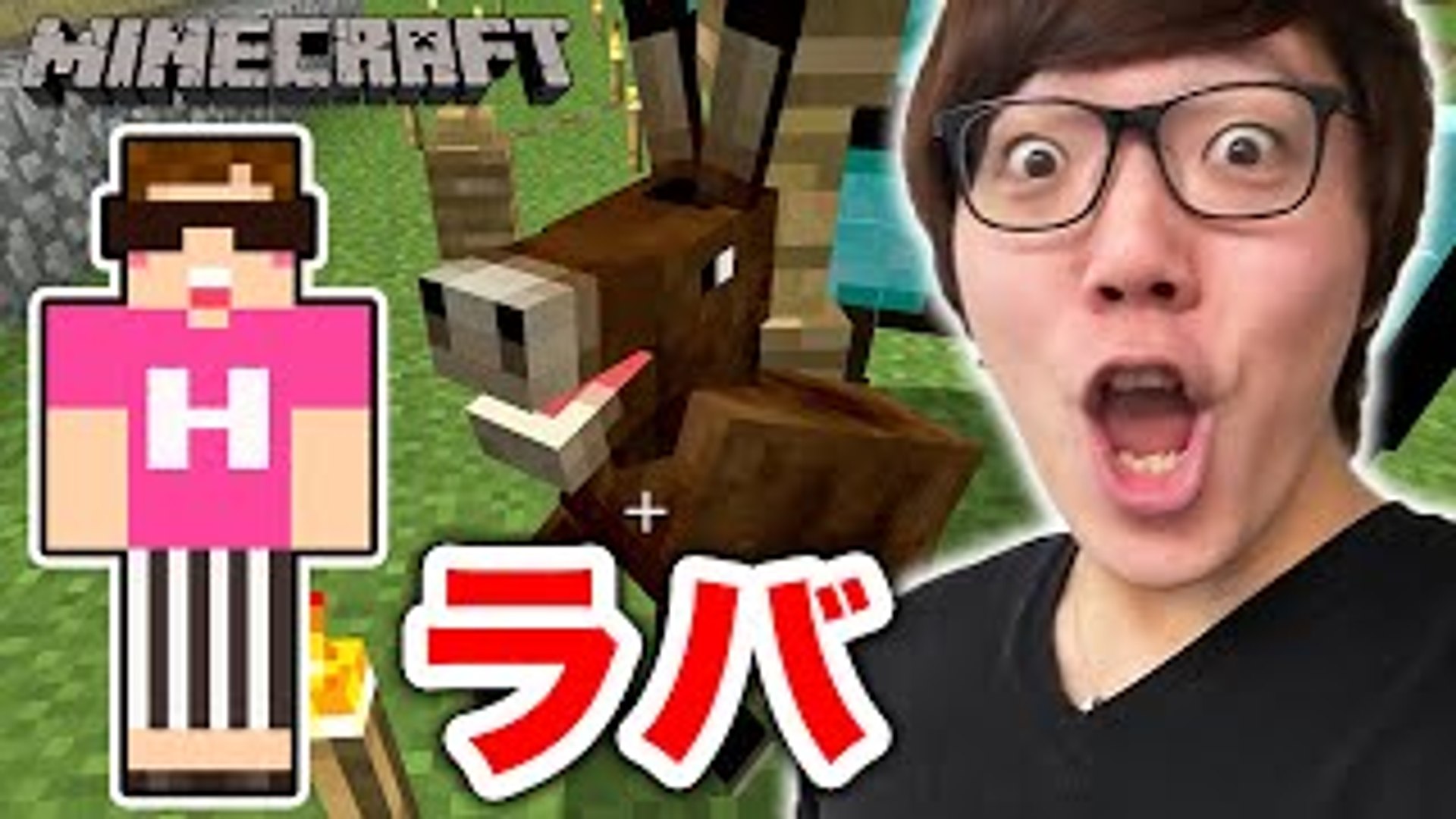 マインクラフト ラバ誕生 馬とロバの子供 ヒカキンのマイ Dailymotion Video