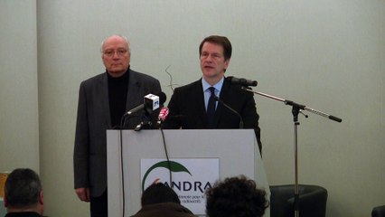 Conférence de presse de Jean Michel Mougard, Préfet de la Meuse
