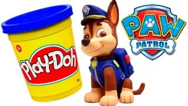 Paw Patrol Chase Stop Motion Play Doh Clay Paw Patrol Videos Patrulla Canina + Toy Videos