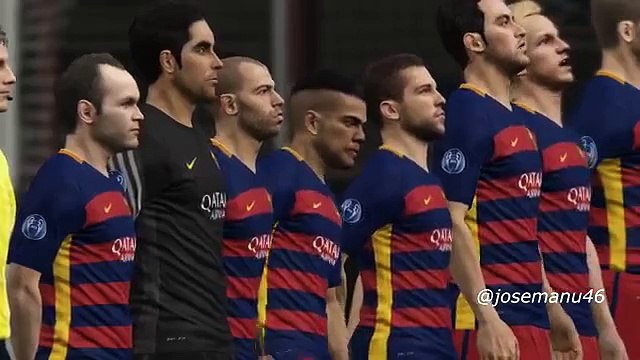 2016 UEFA CHAMPIONS LEAGUE FINAL - Barcelona vs Real Madrid