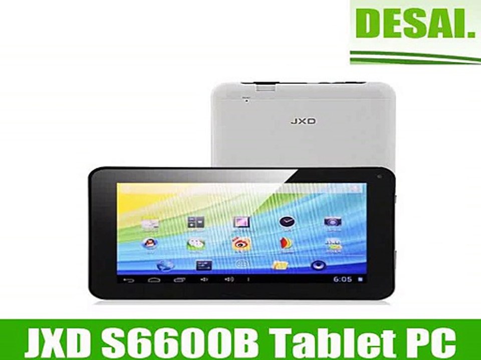 7 inch Tabllet pc JXD S6600B Allwinner A13  1.2 GHZ Android 4.2   8GB ROM  5 point  capacitive screen-in Tablet PCs from Computer