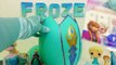 Disney Bevroren Elsa Verrassing Speelgoed Ei met Fashems en Kinder Juguete Sorpresa Elsa s Surprise Eieren