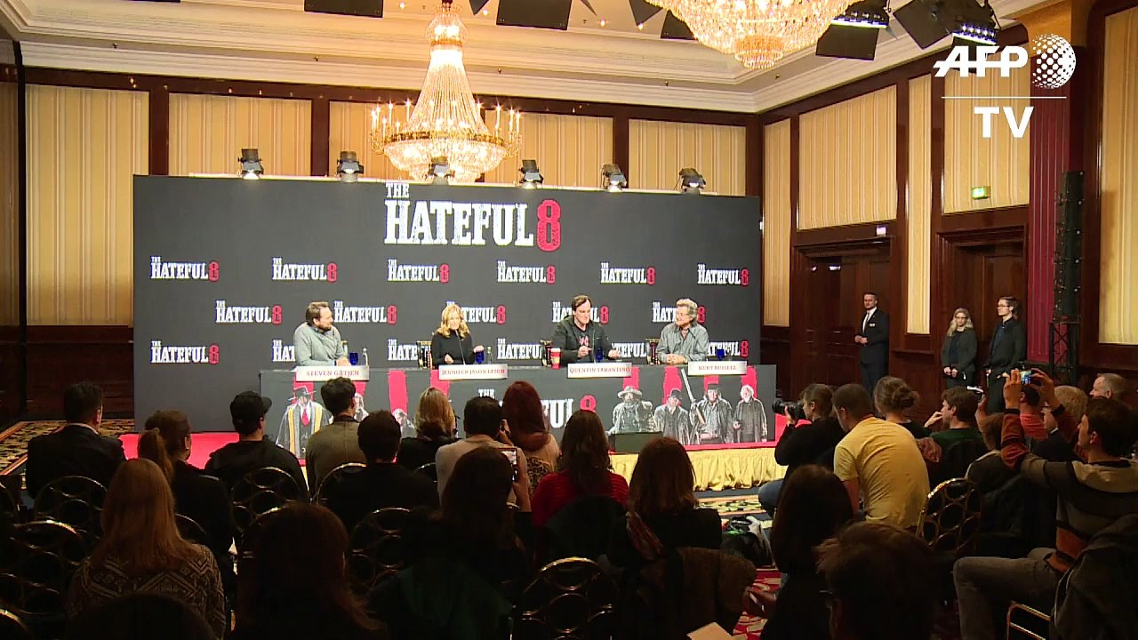 Tarantino bringt 'The Hateful Eight' nach Deutschland