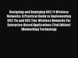 (PDF Download) Designing and Deploying 802.11 Wireless Networks: A Practical Guide to Implementing