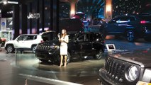 The 2016 Jeep Grand Cherokee 75th limited edition anniversary model at the Detroit NAIAS auto show