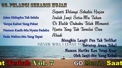 Pelangi Sehabis Hujan - Lagu Rohani - Lirik  By LaguKristen.com