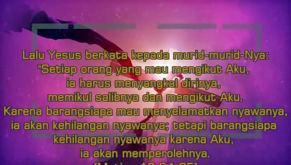 Saya Mau Ikut YESUS - Nikita Natashia ( Lirik ) Lagu Rohani Terbaru - KJ. No.375  By LaguKristen.com