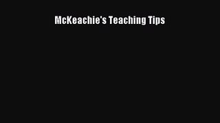 McKeachie's Teaching Tips  PDF Download