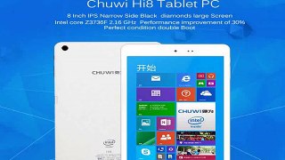 CHUWI HI8 Intel Z3736F 2.16GHz 64bit Quad Core 2GB RAM 32GB ROM Dual Boot Android 4.4+Window8.1 8.0 Inch 1920*1200 PC Tablet-in Tablet PCs from Computer