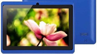 DHL free shipping Tablets Q88 Allwinner A33 Quad Core 512MB 4GB /8g Androidal Camera Multi Language Tablet PC 4.4 WIFI Du-in Tablet PCs from Computer