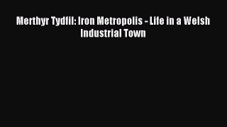 (PDF Download) Merthyr Tydfil: Iron Metropolis - Life in a Welsh Industrial Town Download