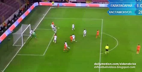 Sinan Gumus - Galatasaray vs Kastamonuspor 26.01.2016 HD