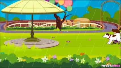 Rain on the Green Grass | Nursery Rhymes for Kids by HooplaKidz