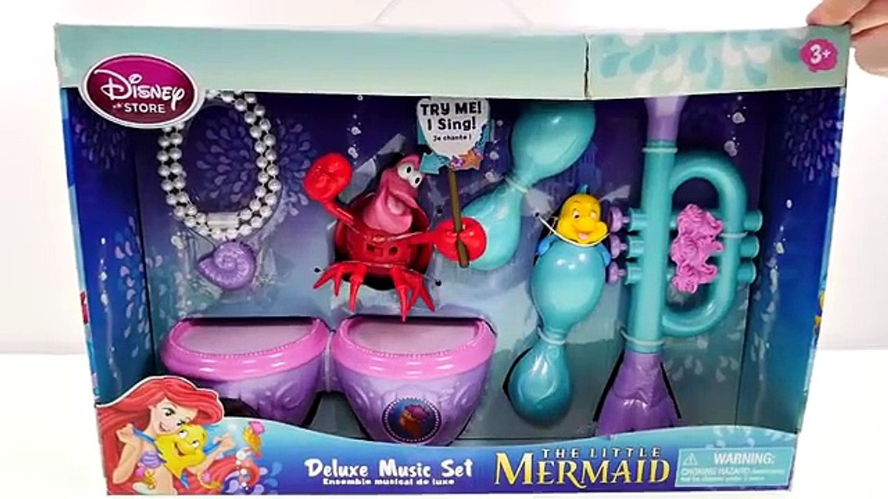 The Little Mermaid Singing Music Toys - Disney Store Disney Princess Ariel Band (FULL HD)