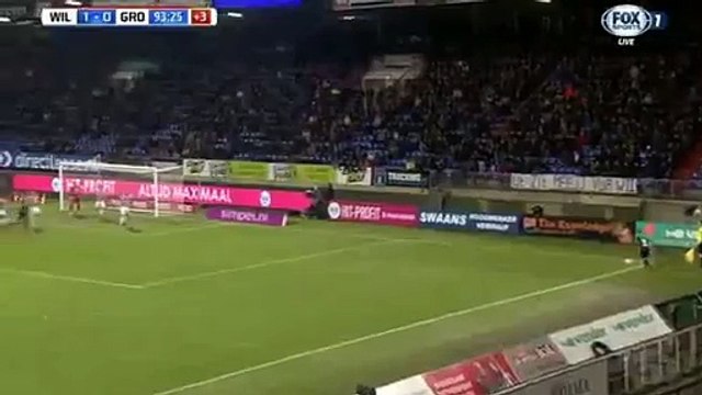 Hedwiges Maduro Goal - Willem II 1 - 1 Groningen - 26-01-2016