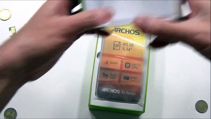Archos 59 Xenon - распаковка, предварительный обзор