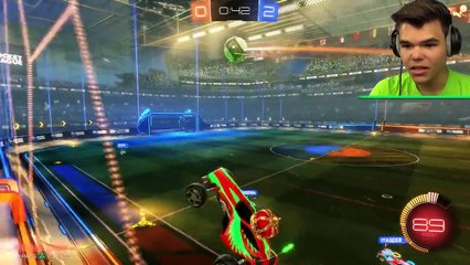 NEXT LEVEL FOOTBALL! (Rocket League Funny Moments)