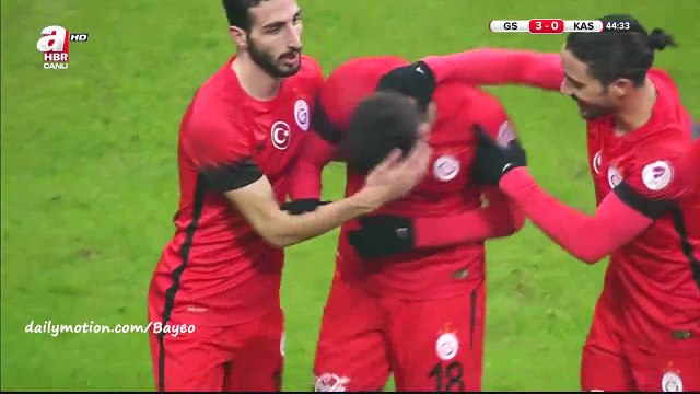 Sinan Gumus Goal HD - Galatasaray 3-0 Kastamonuspor - 26-01-2016 Turkish Cup - Second stage