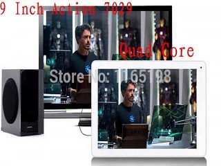 New!!! 9 inch flashlight ATM7029 Android 4.4Quad core dual camera 512MB/8GB3500mAh wifi bluetooth HDMI G Sensor cheap tablet pc-in Tablet PCs from Computer