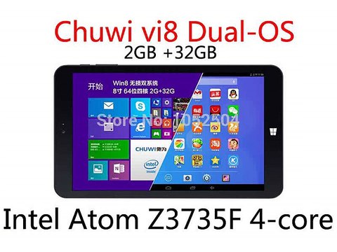 8 Chuwi Vi8 Super version dual boot 2GB 32GB Windows 8.1+Android 4.4 Tablet pc Intel Z3735FWindows Tablet Chuwi Vi8 Tablet pc-in Tablet PCs from Computer