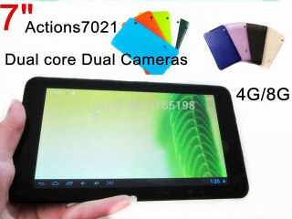 NEW and Cheap !!! 7 inch Android 4.4 Dual Core/Camera 7021 Tablet PC 512MB/8GB WIFI HDMI Multi languages free shippment-in Tablet PCs from Computer