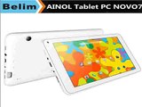 Ainol NOVO7 Quad core 1.2G Tablet PC 7 inch Screen RK3126B Android 4.4.4 8GB Dual Camera 1024*600 IPS -in Tablet PCs from Computer