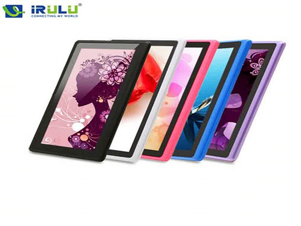 iRULU eXpro X1s 7 Tablet PC Quad Core 8GB ROM Android 4.4.2 1024*600 HD Dual Cam Support OTG WIFI Google Play 5 colors 2015 New-in Tablet PCs from Computer