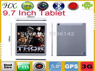 Original tablet pc MT8382 Quade core 9.7 inch 1280*800 3G Phablet PC Dual camera 2.0MP 5.0MP WIFI Bluetooth OTG TF phablet pc-in Tablet PCs from Computer