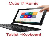 Original 11.6 Cube I7 Remix Tablet PC Keyboard Intel Z3735F Quad Core 2GB 32GB GPS Multi language HDMI 2MP 5MP Remix OS Tablet-in Tablet PCs from Computer