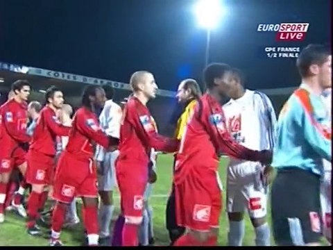 CDF 2009 16e DE FINALE EAG-BREST 2-0 AP