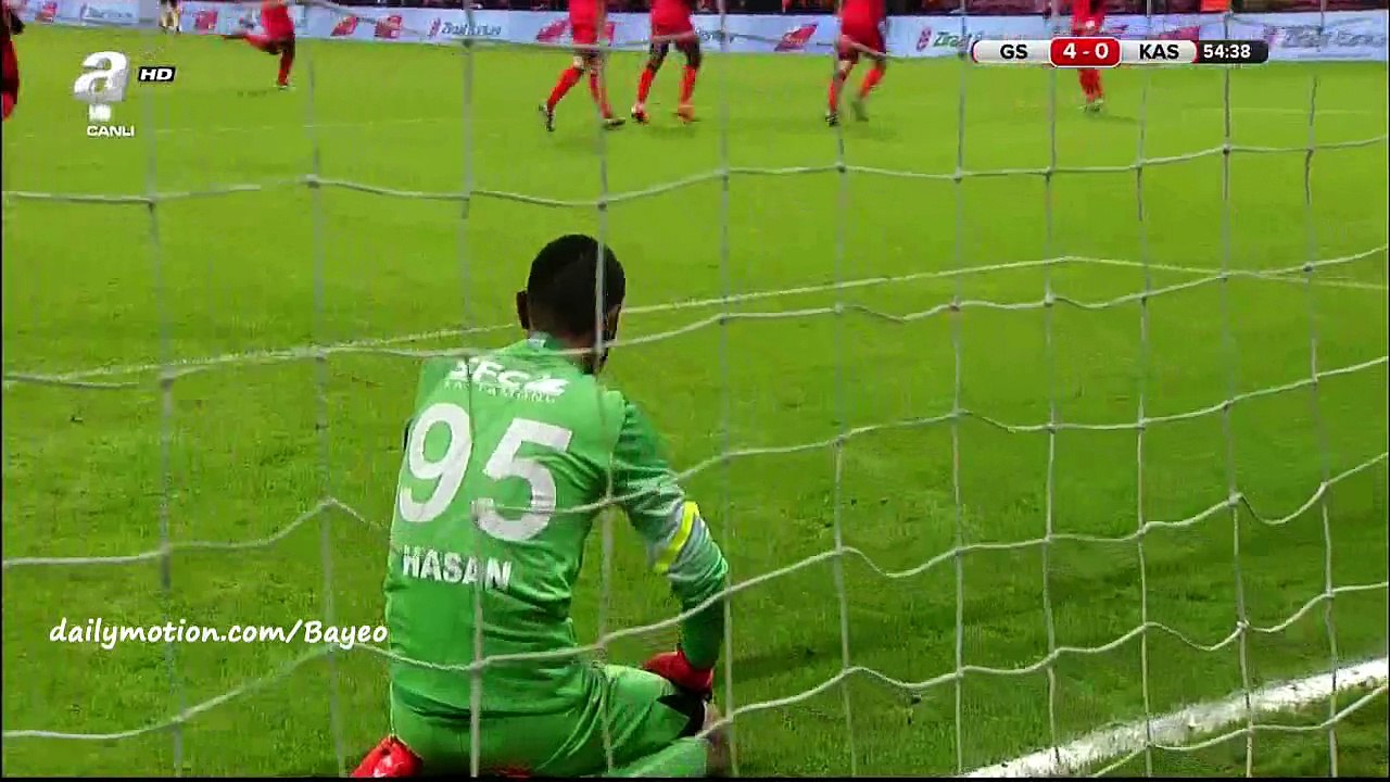 Jem Karacan Goal HD - Galatasaray 4-0 Kastamonuspor  - 26-01-2016 Turkish Cup - Second stage