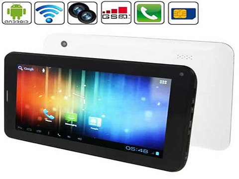 Amaway A711 2G Phone Call 7.0 inch Capacitive Touch Screen Android 4.0 Tablet PC,512MB RAM+8GB ROM, CPU: Allwinner A13, 1.2GHz-in Tablet PCs from Computer