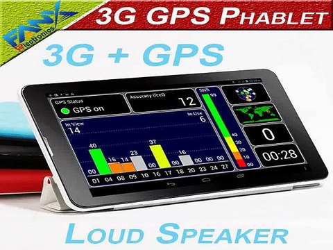 Free Shipping loud speaker 3G GPS Tablet Phone 7 inch Android 4.4 MTK6572 Dual Core Dual SIM Dual Camera F729 Bluetooth Phablet-in Tablet PCs from Computer