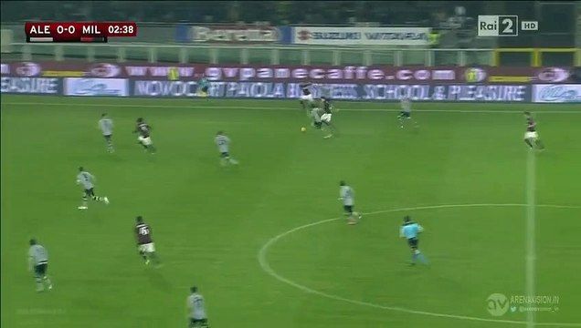 Mario Balotelli Super Chance - Alessandria v. AC Milan 26.01.2016 HD
