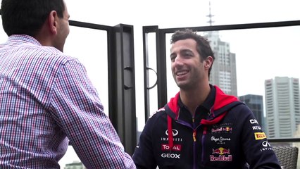 Behind th Scene wit Danie Ricciard in Melbourne