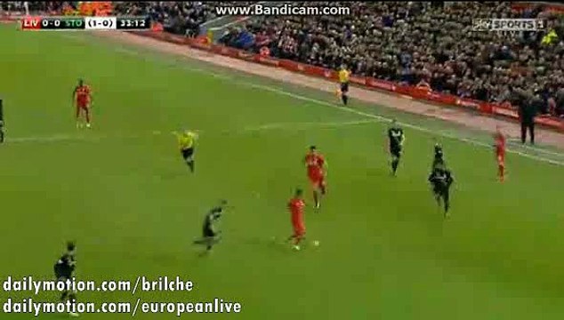Emre Can Incredible Skills and SHOT - Liverpool FC vs Stoke City - 26.01.2016 HD
