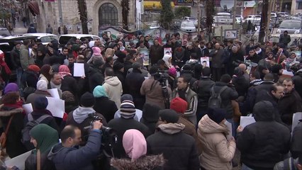 اعتصام للصحفيين الفلسطينيين للمطالبة بالإفراج عن القيق