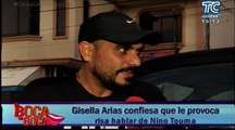 Gisella Arias confiesa que le provoca risa hablar de Nino Touma
