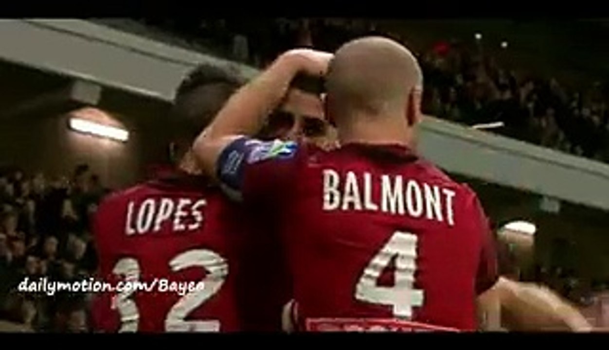 Yassine Benzia Goal HD - Lille 1-0 Bordeaux - 26-01-2016 Coupe de la Ligue