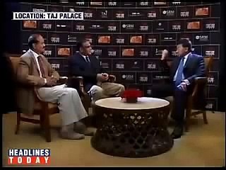 Gen, Parvez musharraf's reply to Indian journalists idiotic question