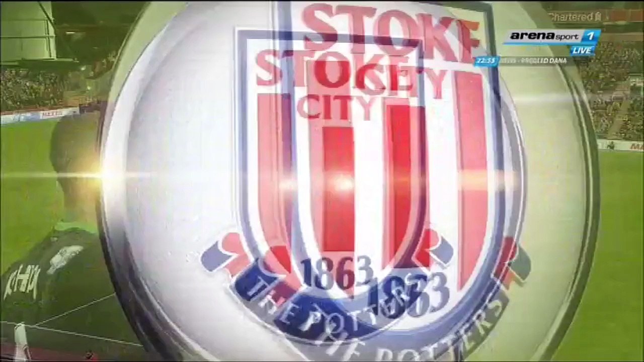0-1 Marko Arnautoviu0107 Goal _ Liverpool v. Stoke City - England - League Cup 26.01.2016