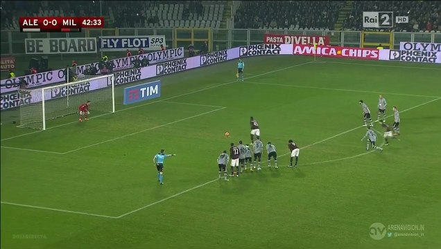 0-1 Mario Balotelli - Alessandria v. AC Milan 26.01.2016 HD