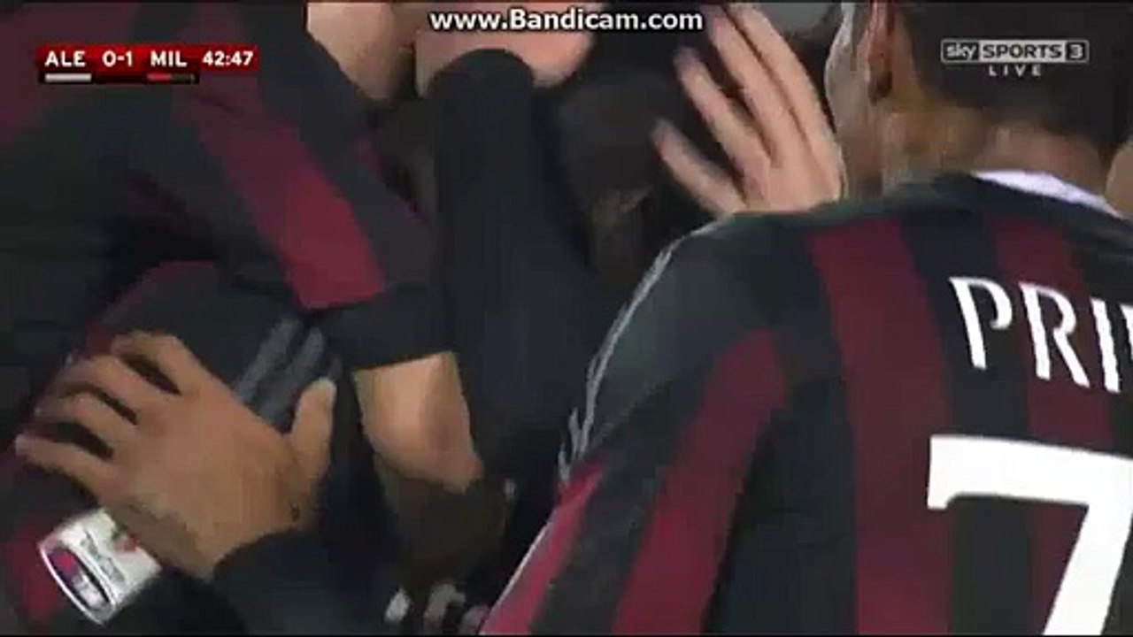 0-1 Mario Balotelli SUPER Goal Alessandria 0-1 Ac Milan
