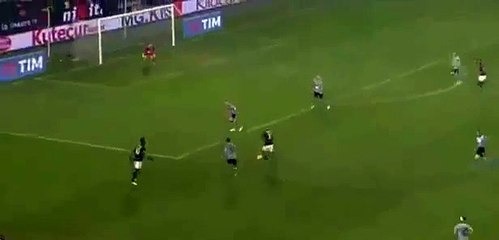 Mario Balotelli GOAL - Alessandria vs  Milan 0-1 2016