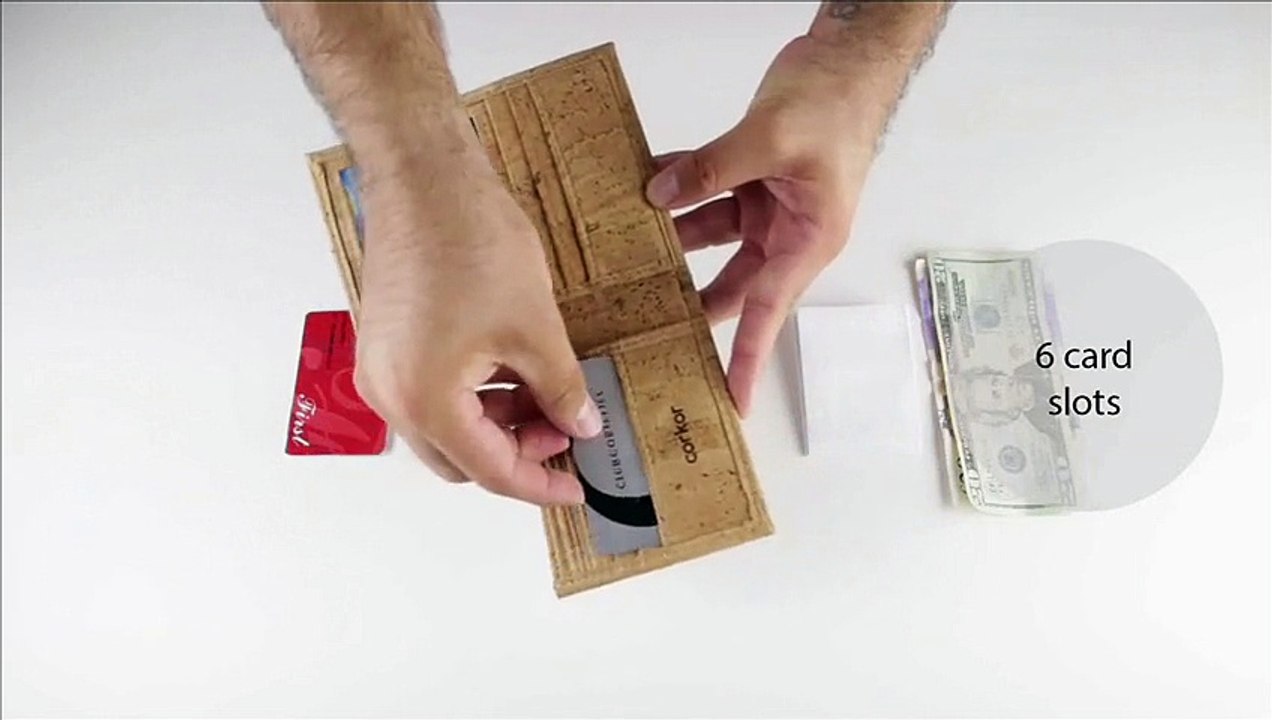 Corkor - Cork Bifold Wallet with Flip up ID Window 2 (bestwallet.me)