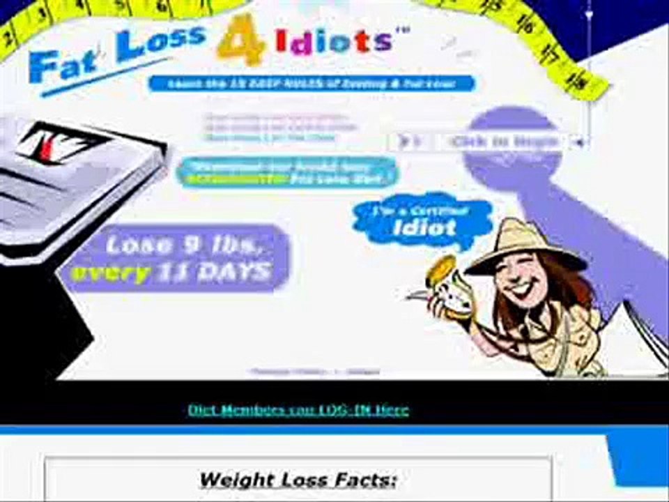 fat loss 4 idiots scam exist and about meal plan
