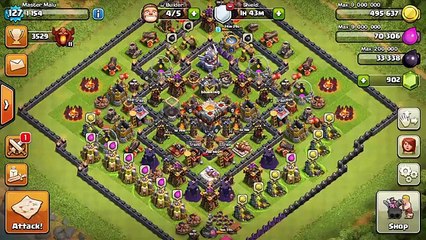 BEST TH10 TROPHY-WAR BASE 2015! - UNBEATABLE ANTI-1 STAR - REPLA