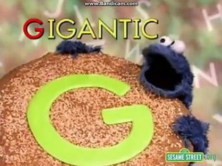 Sesame Street Cookies Letter Of The Day G